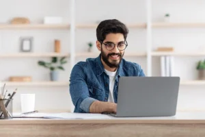 man-starts-his-new-job