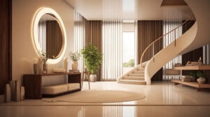 pngtree-modern-stylish-entryway-with-key-table-and-mirror-rendered-in-3d-image_3775602